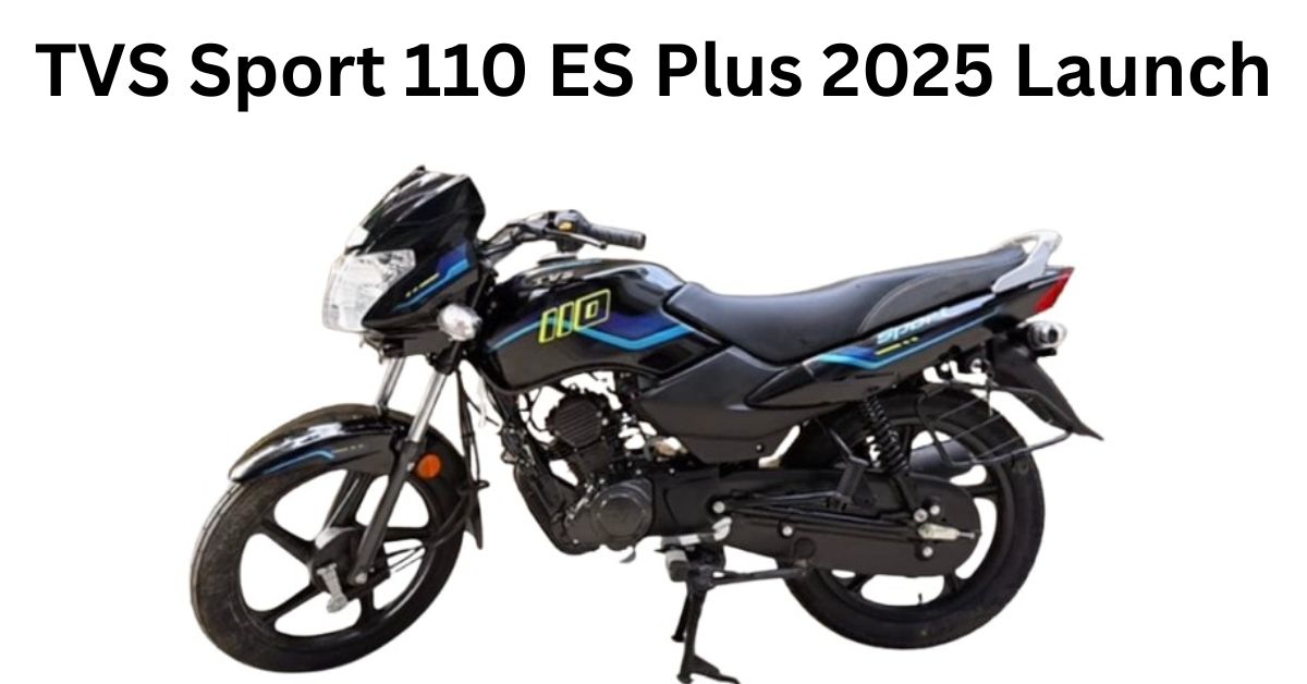 tvs sport 110 es plus 2025 launch
