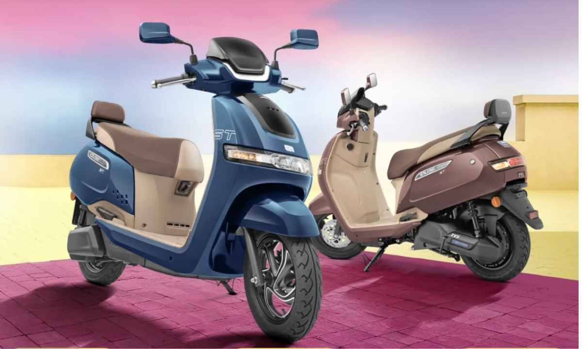 tvs iqube electric scooter